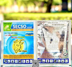 Secso 500WP – 20gr ( 4 hộp x 50 gói )