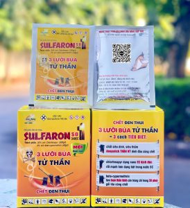 SULFARON SỐ 1 340EC – 20ML (50h x 10 gói) Lưỡi Búa