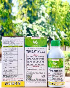 Tungatin 3.6EC – 480ml x 20 chai (hộp)