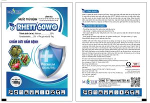 THUỐC TRỪ BỆNH RHETT 60WG – 100 GR